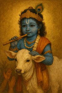 Chhoti Chhoti Gayaiya Chhoti Chhote Gwal Chhote Se Mero Madan Gopal Bhajan Lyrics